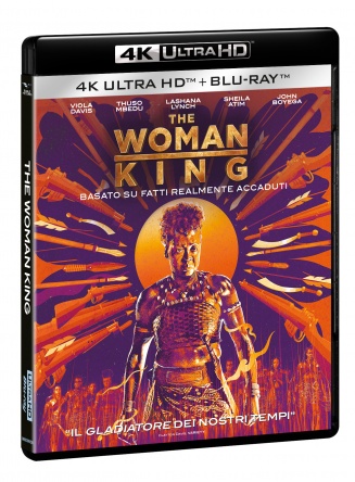 Locandina italiana DVD e BLU RAY The Woman King 